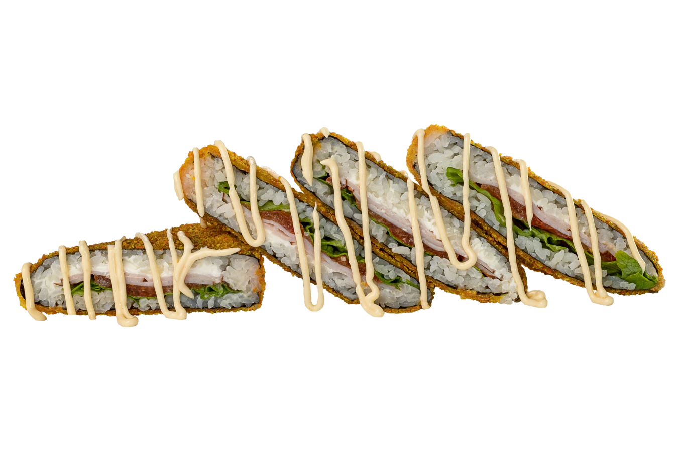 Суши сэндвич с беконом