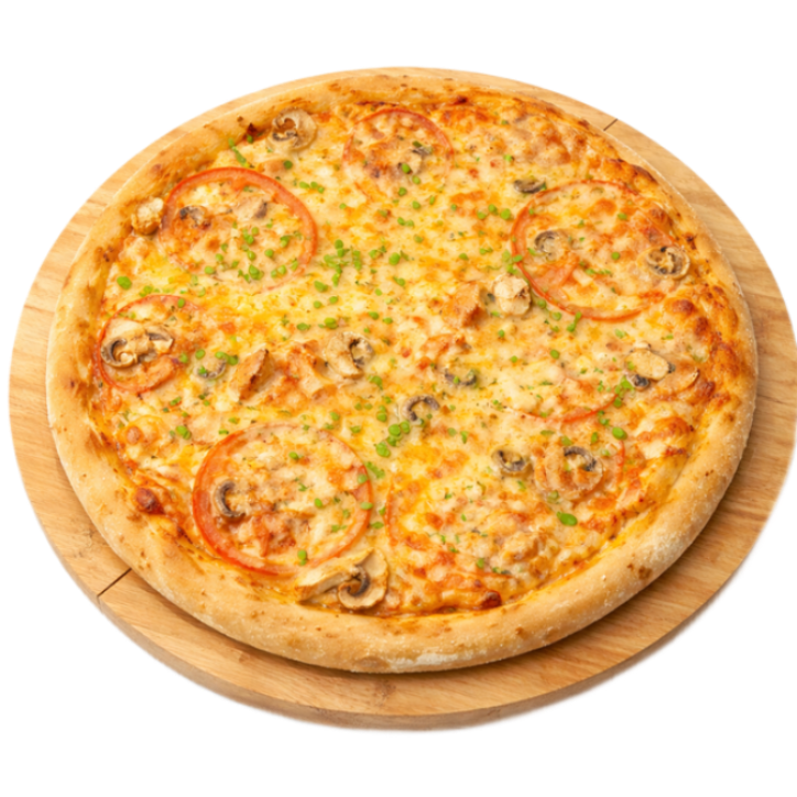 Пицца Том ям с курицей